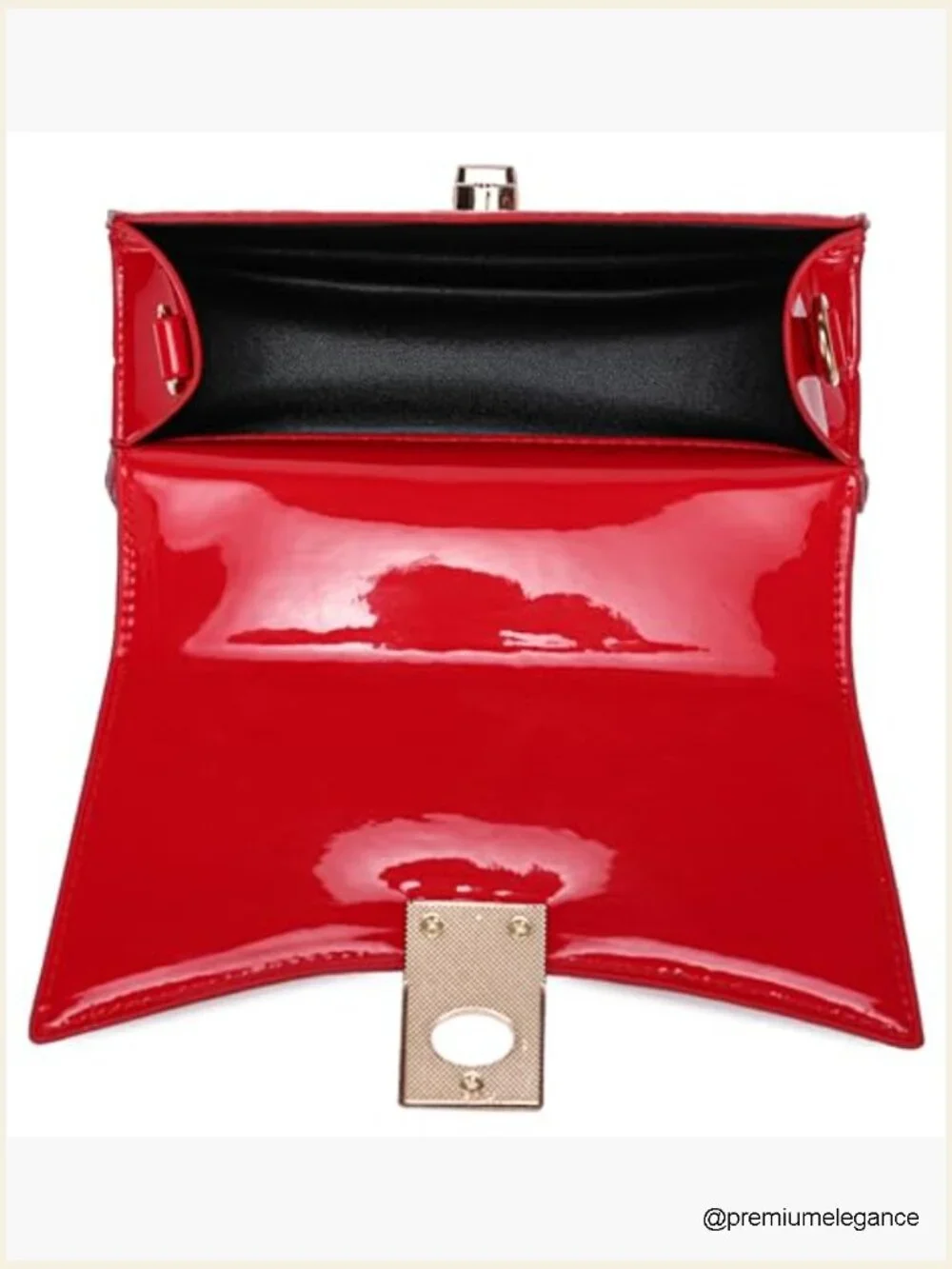 Vegan Leather Satchel Crossbody Bag Mini Purse Shoulder Handbag Lock